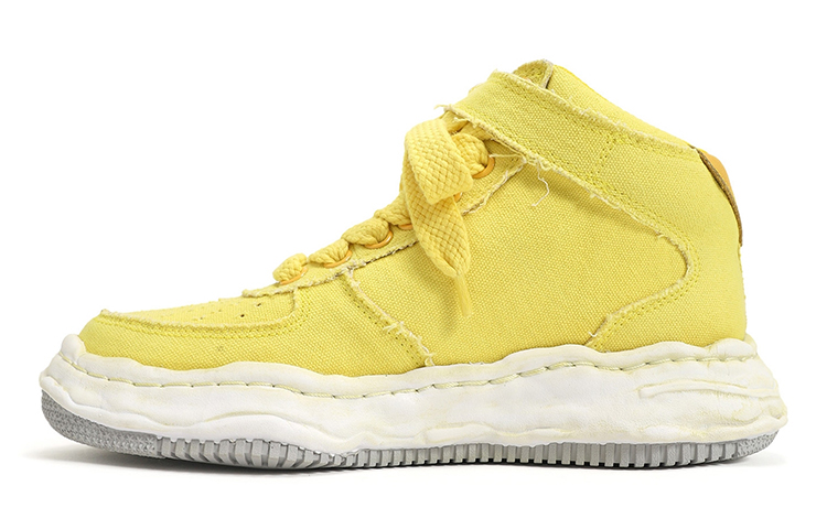 MIHARA YASUHIRO Maison MIHARA YASUHIRO Wayne OG Sole Washed Canvas High Yellow