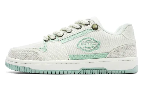 Dickies Low Top Skateboard Shoes Unisex White Mint Green