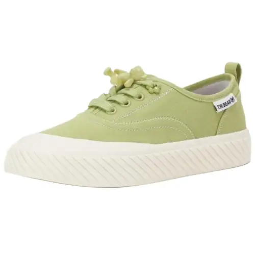 Teenie Weenie Fabric Low top Skateboard Shoes Women's Green