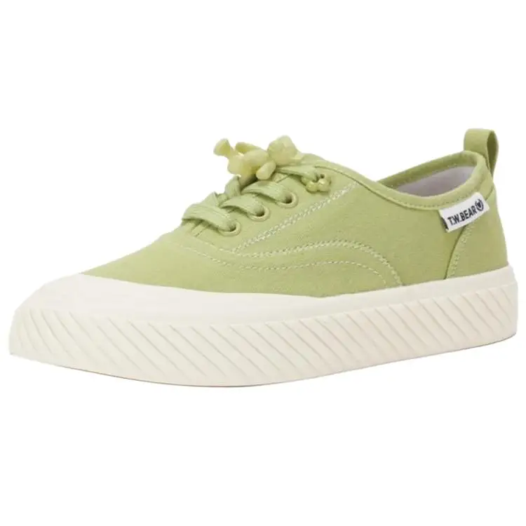 Teenie Weenie Fabric Low top Skateboard Shoes Women's Green