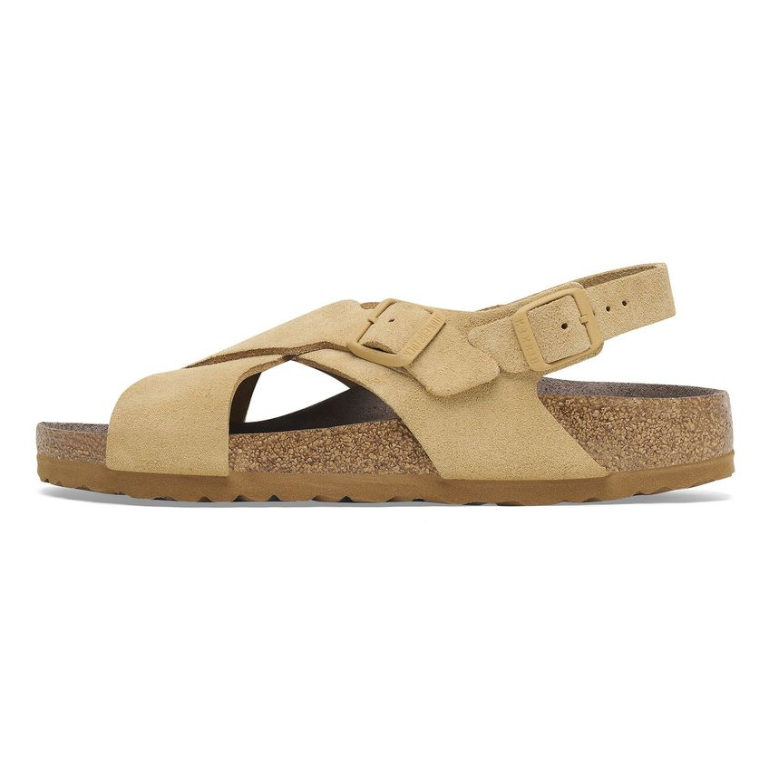 Женские сандалии Birkenstock Tulum Soft Footbed (коричневые)