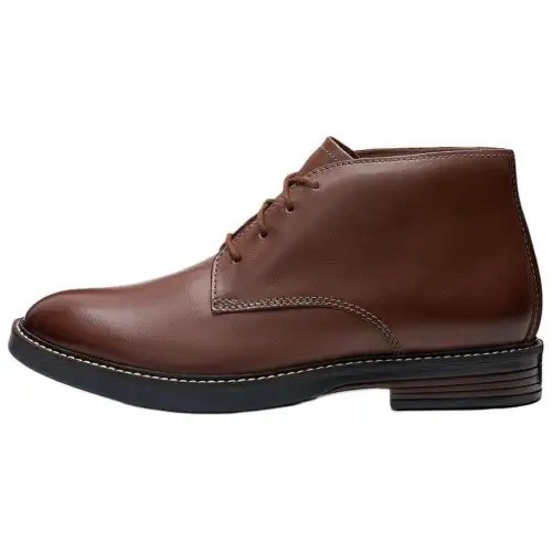 Clarks Cow Leather Casual Shoes Men's Brown