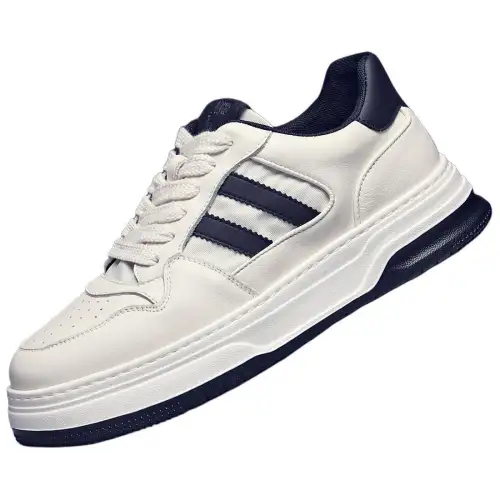 JANE HARLOW Textile, Leather Breathable Height Increasing Low top Skateboard Shoes Men's
