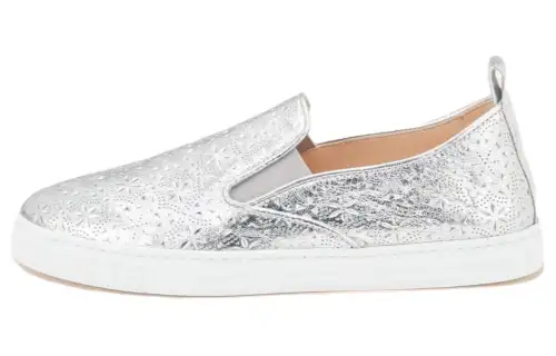 AGL Leather Casual Shoes 2cm Women's Silver