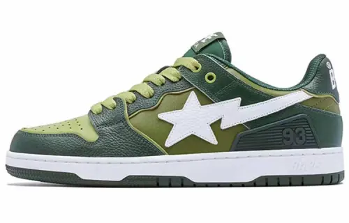 BAPE A BATHING APE Bape SK8 Sta Green White