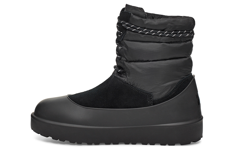 UGG X Stampd Lace Up Snow Boots Black