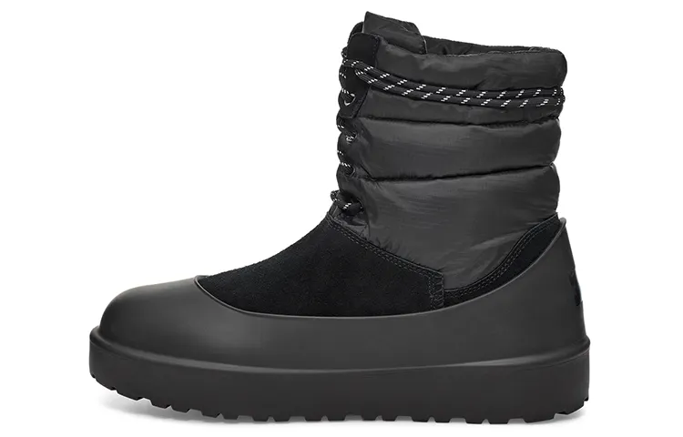 UGG X Stampd Lace Up Snow Boots Black