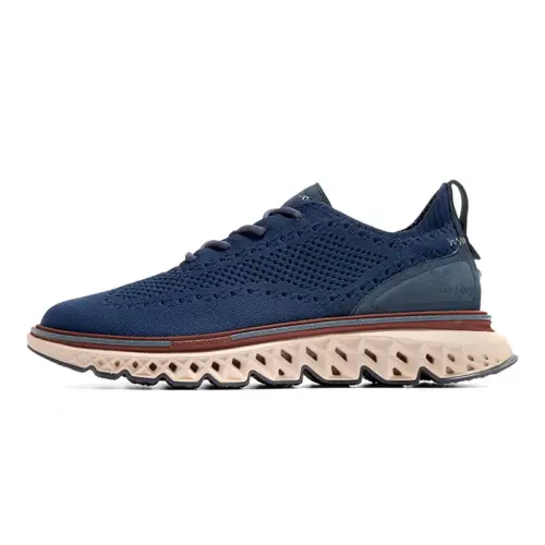 COLE HAAN Cushioning Lightweight Rebound Low top Casual Shoes Men's Blue