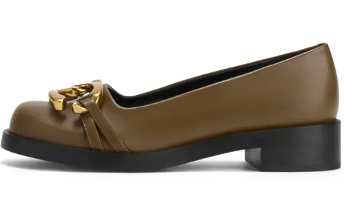 CHARLES&KEITH Women's Casual Shoes Women's Black/Pink/White/Olive Green