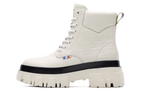Dickies Combat Boots Women's White
