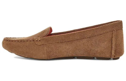 UGG Flores Suede Loafers Shoes Brown Women's