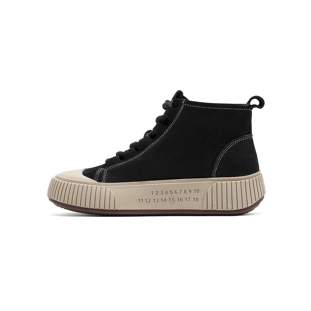 HARSON Ankle Boots Women's Black/Coffee