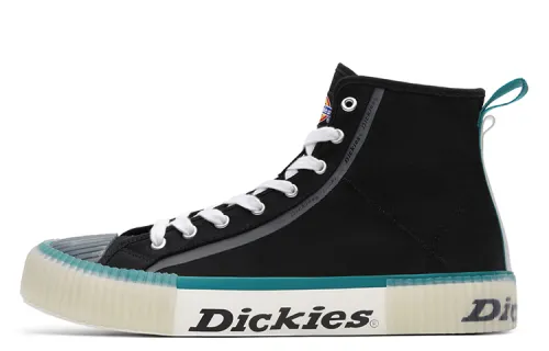 Dickies Canvas Shoes Unisex High Top Black