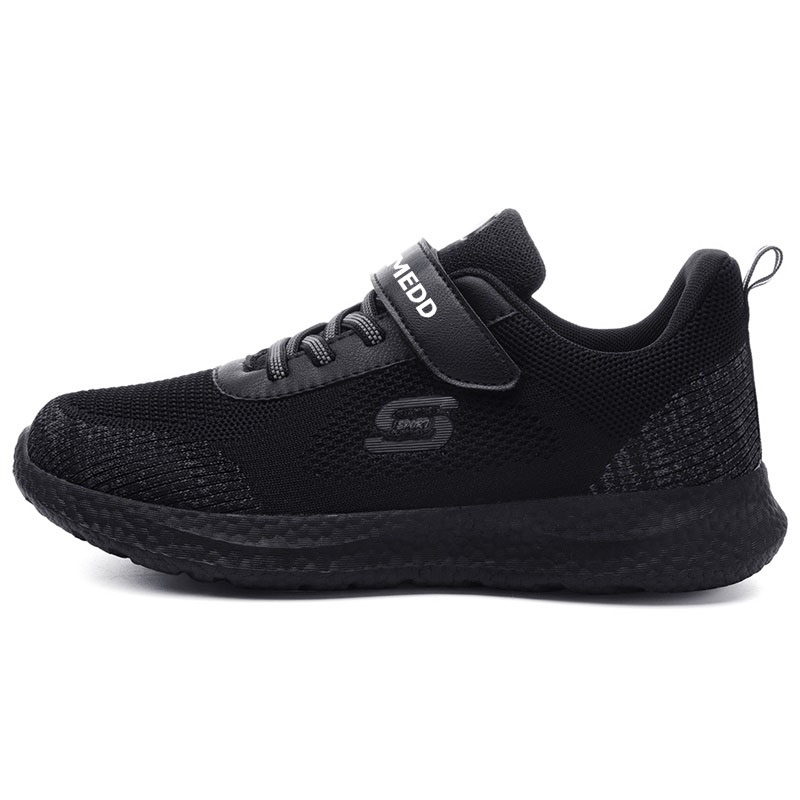 Medd Walking Shoes Unisex Low Top Black