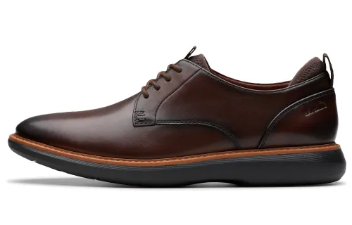 Clarks Cow Leather Men's Casual Shoes Men's Dark Brown