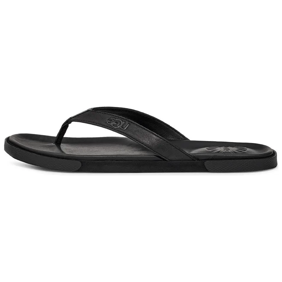 UGG Quick Dry Flip Flops Men's Black