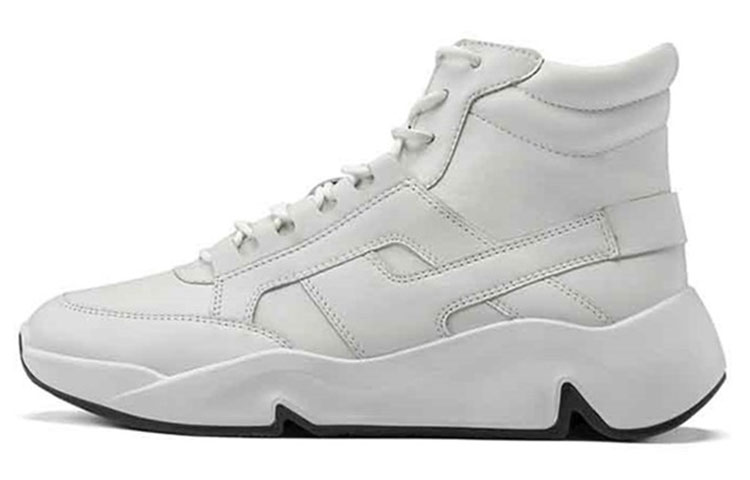 Ecco Tide Fun Chunky Sneakers Men's High Top White