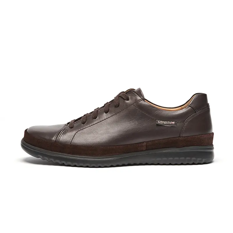 MEPHISTO Lightweight Collection Leather Low top Skateboard Shoes Men's