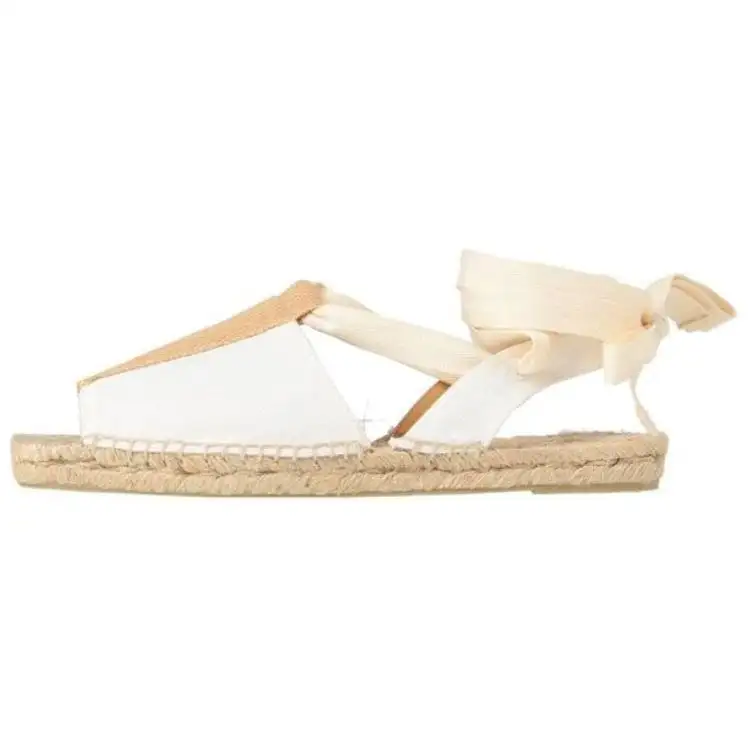 Castañer One Strap Sandals Women's White