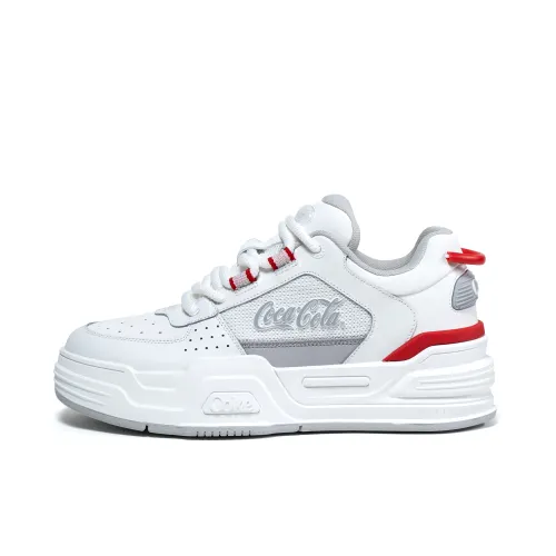 Coca Cola Slip Resistant, Abrasion Resistant, Breathable Low top Skateboard Shoes Unisex