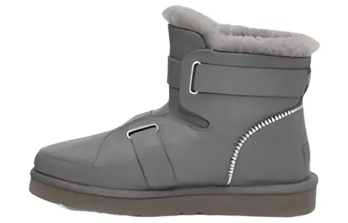 UGG Mini Buckle Short Boots 'Grey' Women's