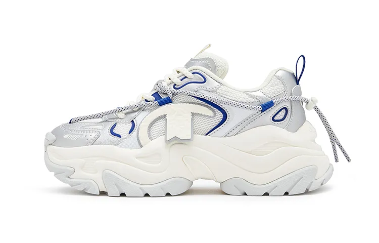 Champion Thousand Layers Y2K Shoes Low top Chunky Sneakers Women's Silver