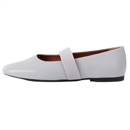 VAGABOND SHOEMAKERS Leather Mary Jane Shoes 1.1cm Women's Light Blue
