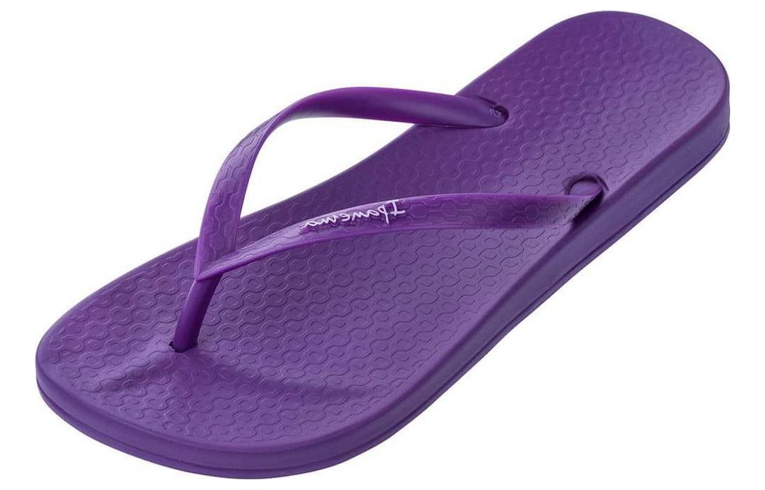 Ipanema Rubber Sole Abrasion Resistant Flip Flops Women's Purple