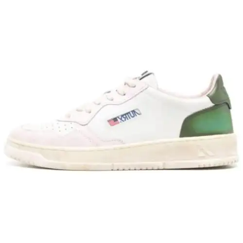AUTRY Medalist Super Vintage Leather Sneakers
