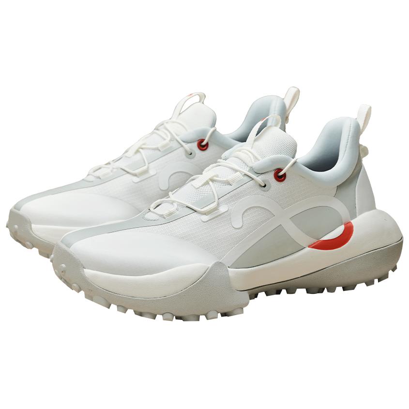 FAJO Fabric Low top Outdoor Shoes Unisex White