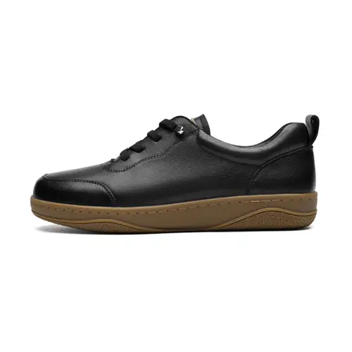 Red Dragonfly cow leather mother's shoes genuine leather soft sole women's casual sports leather shoes for middle-aged and elderly people low-top sneakers women's style