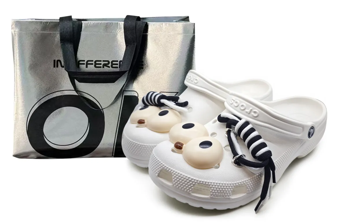 Crocs Classic Clog SIN3A Super Handsome EVA Clogs Unisex White