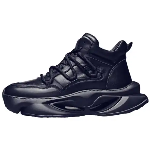 JANE HARLOW High top Casual Shoes Men's Black