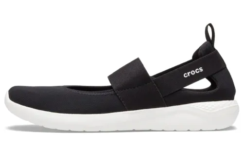 Crocs LiteRide Casual Shoes Women's Low Top Black/White