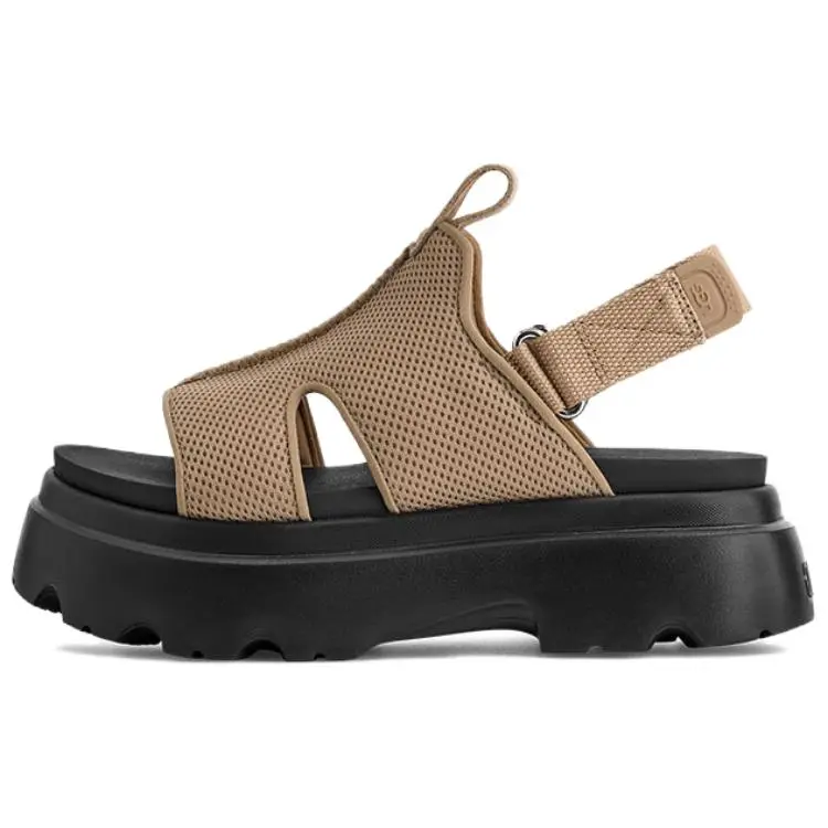 UGG Brisbane Fabric One Strap Sandals Women's Sand