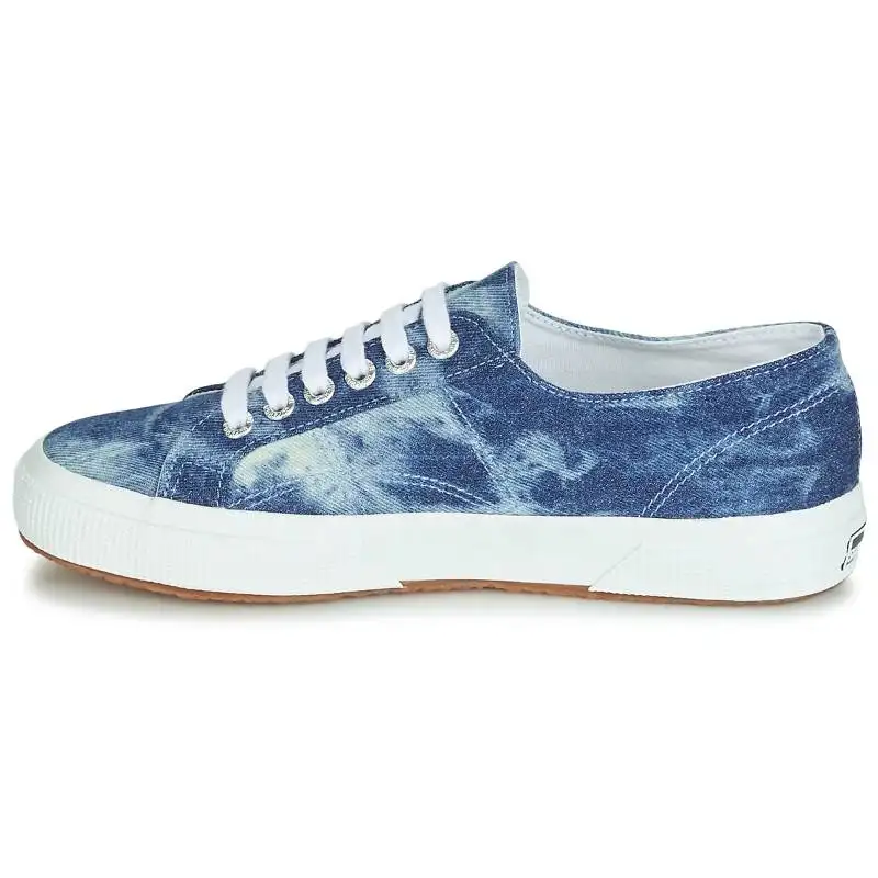 SUPERGA Low top Skateboard Shoes Unisex Blue