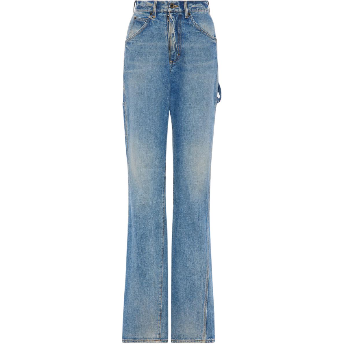 Женские джинсы Maison Margiela (синие)