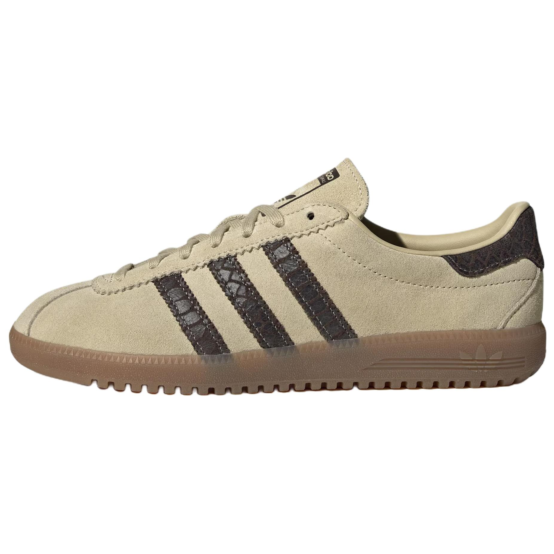 Женские кеды adidas originals BRMD (коричневые)