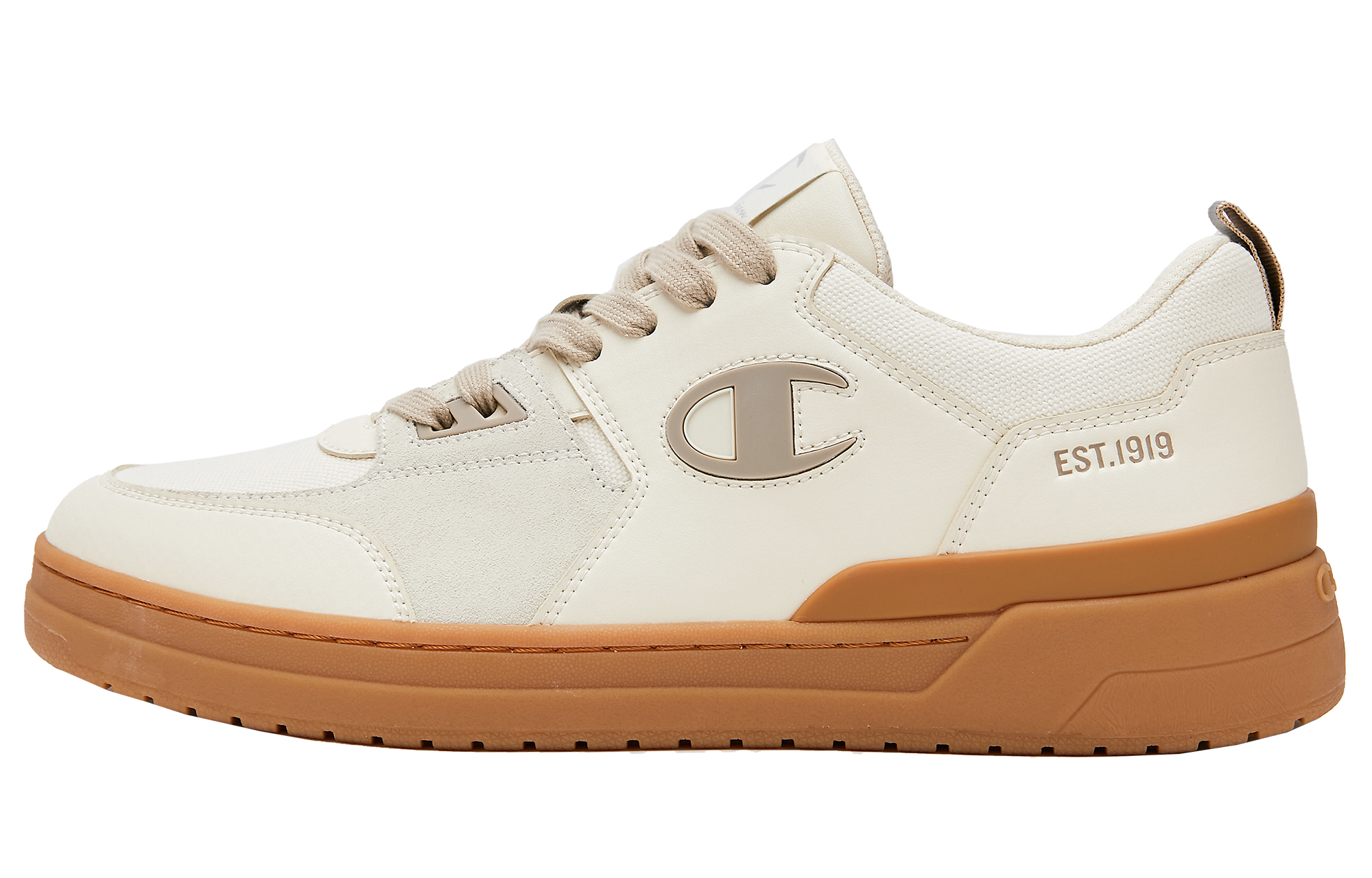 Champion Essentials Collection Dado Trainer Low top Skateboard Shoes Men's Light Yellow