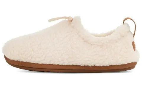 UGG Plushy Slipper Natural Chestnut Women's