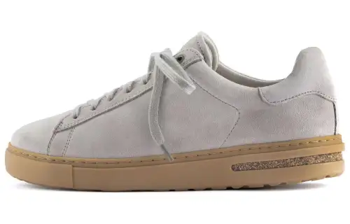 Birkenstock Suede Low top Skateboard Shoes Unisex Gray Regular