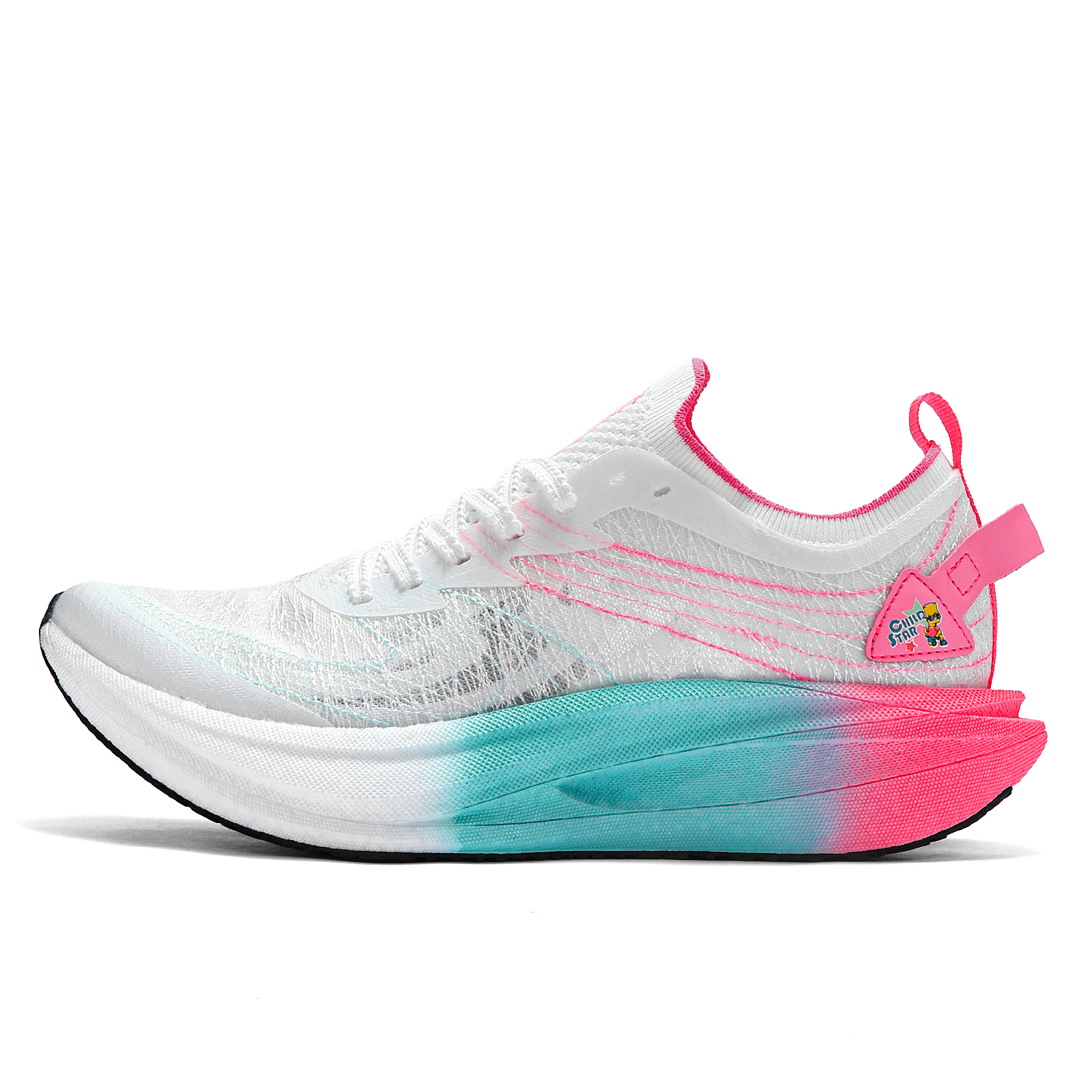 The Simpsons Coverage Height Increasing Balance Abrasion Resistant Breathable Low Top Running Shoes Unisex