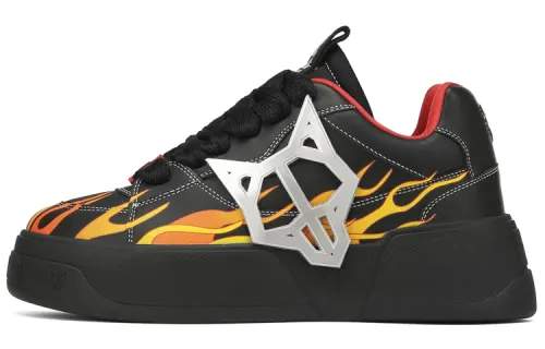 Naked Wolfe Kosa Stylish Skateboarding Shoes Men's Black