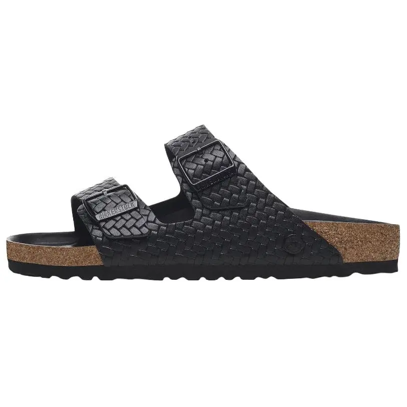 Birkenstock Arizona Rivet Logo EVA Slide Slippers Unisex Black Regular Loose Fit