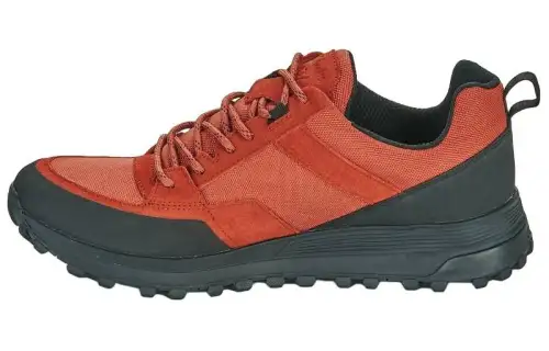 Clarks Fabric Low top Casual Shoes Men's Red