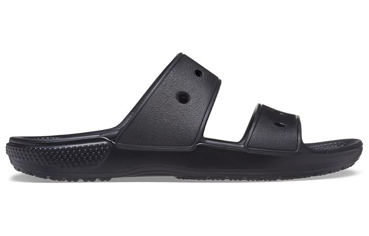 Сабо Crocs Leather Mix (черные) — фото 2
