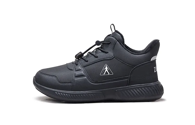 ZULIZ Thickened And Fleece Lined Slip Resistant Thermal Slip Resistant Thermal High top Casual Shoes Unisex