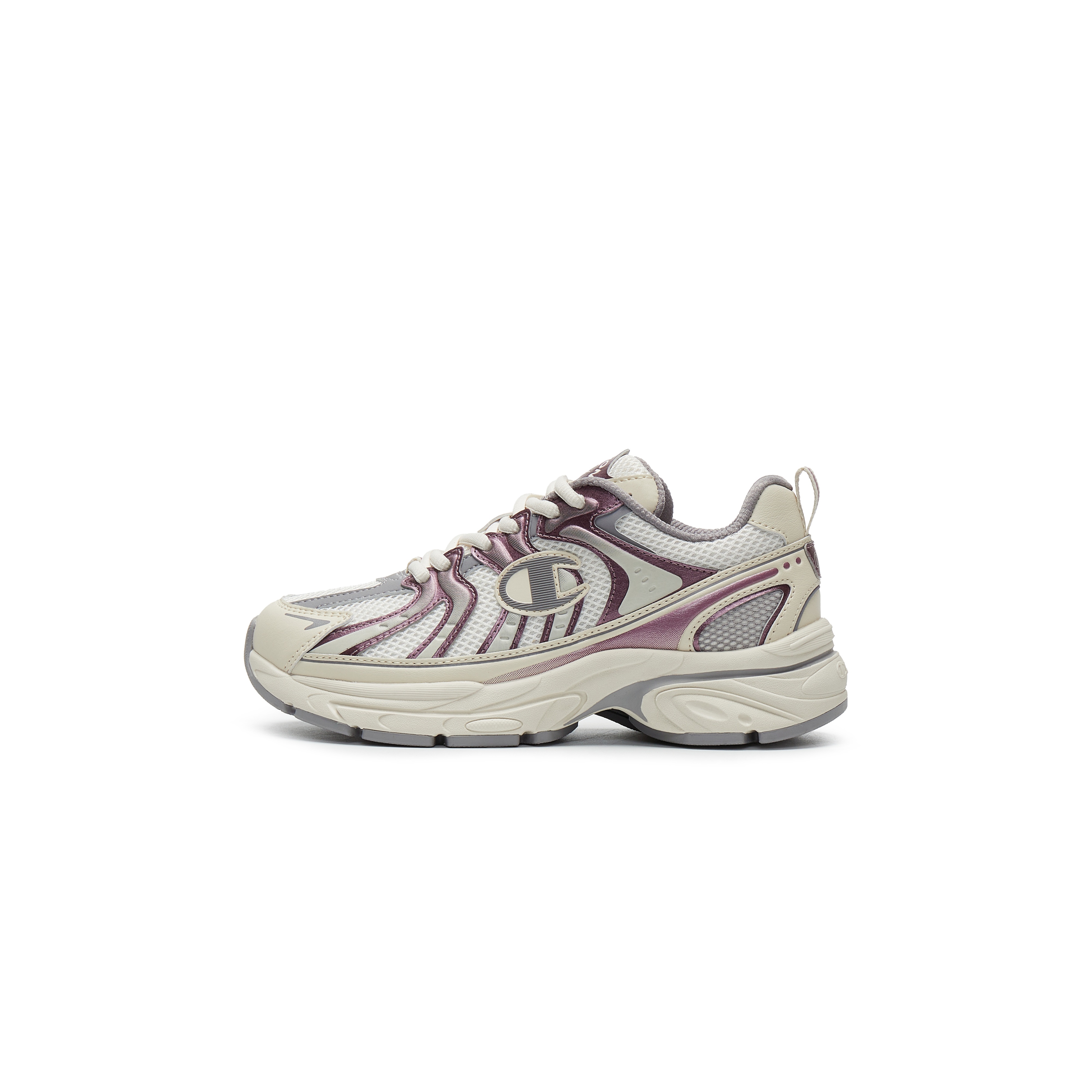 Champion Synthetic Leather Low top Running Shoes Women’s Rose Purple/Linen