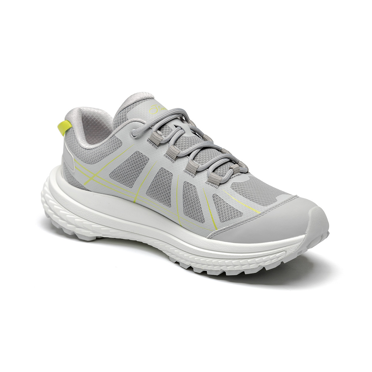 J.BENATO Fabric Breathable Lightweight Breathable And Lightweight Low top Mountaineering Shoes Men’s Gray