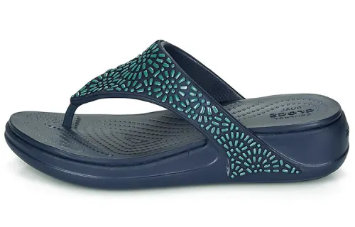 Crocs Slide Slippers Women's Blue